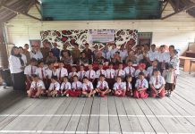 Sosialisasi Sekolah Aman di SDN 010 Kmp. Kalian Luar Kec. Long Iram Kab. Kutai Barat